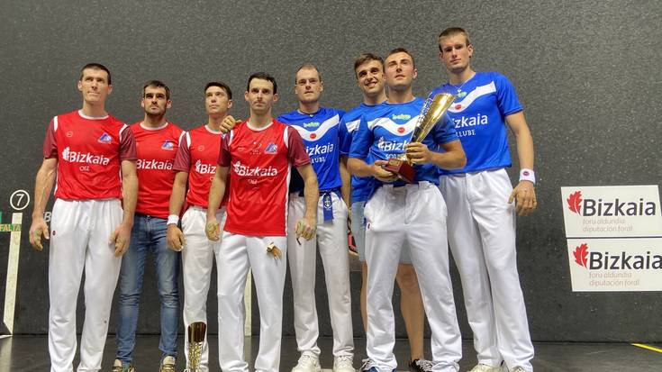 Peña II, Laso, Mariezkurrena eta Bakaikoa, XI. Bizkaia Torneoko garaileak