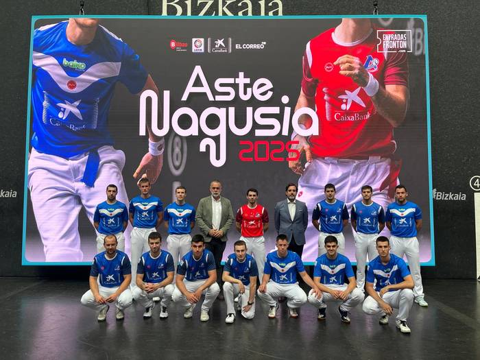 Eskualdeko bost pilotarik jokatuko dute Bilboko Aste Nagusia Torneoa