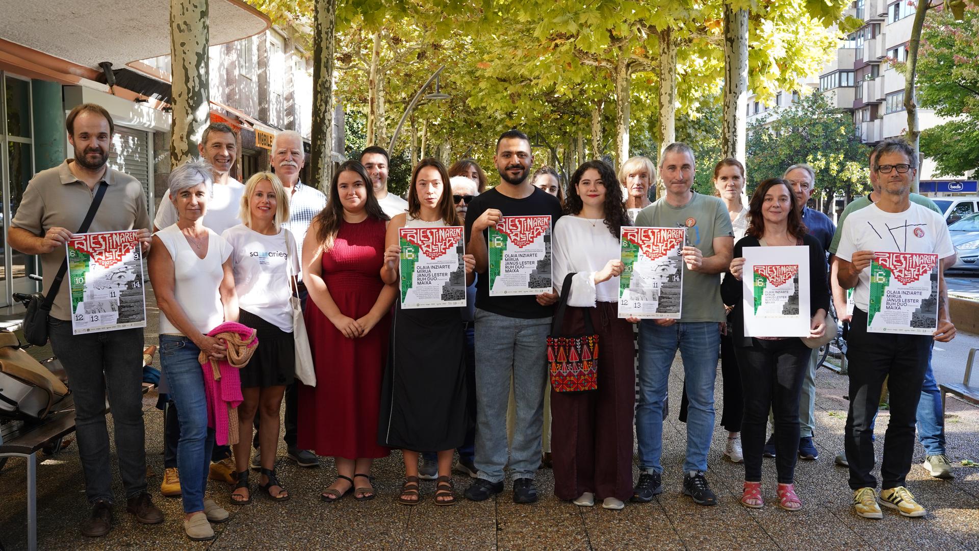 Azaroaren 6tik 14ra egingo dute Palestinaren Astea