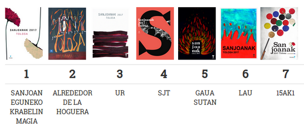 Zein kolore izango dute aurtengo sanjoanek?