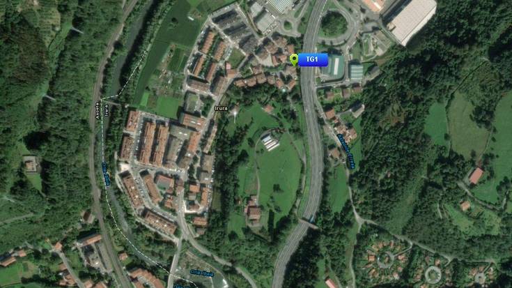 Hainbat ibilgailuren arteko istripua N-1 errepidean, Iruran