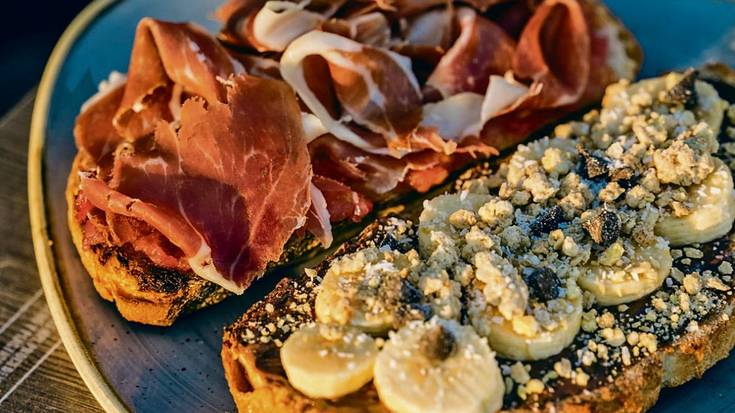 Tostada eta 'bowl' bereziak, leku lasai batean