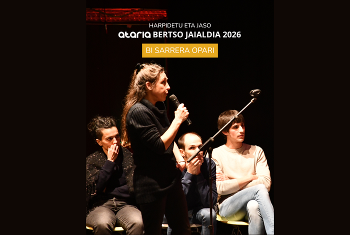 Harpidetu eta jaso Ataria Bertso Jaialdirako sarrerak opari