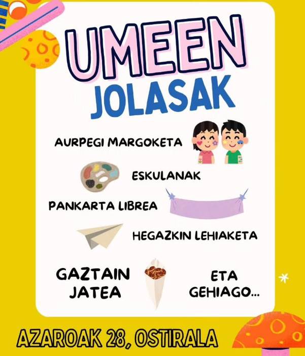 Umeen jolasak