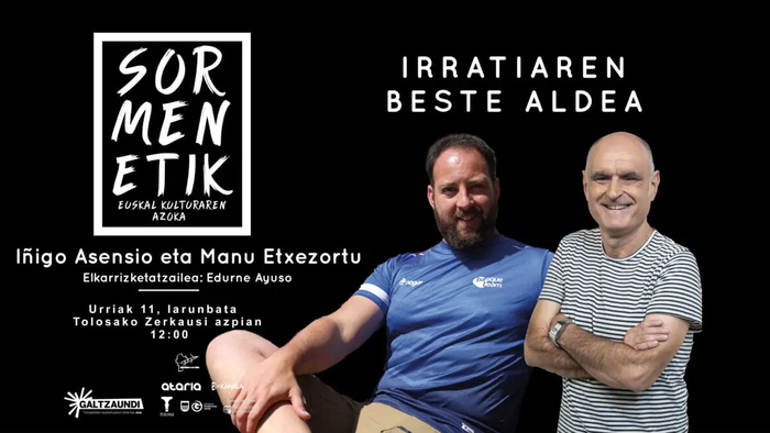 Iñigo Asensio eta Manu Etxezortu, Sormenetik saioan