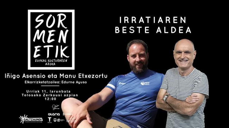 Iñigo Asensio eta Manu Etxezortu, Sormenetik saioan