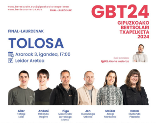 GBT: Tolosako saiorako bi sarrera