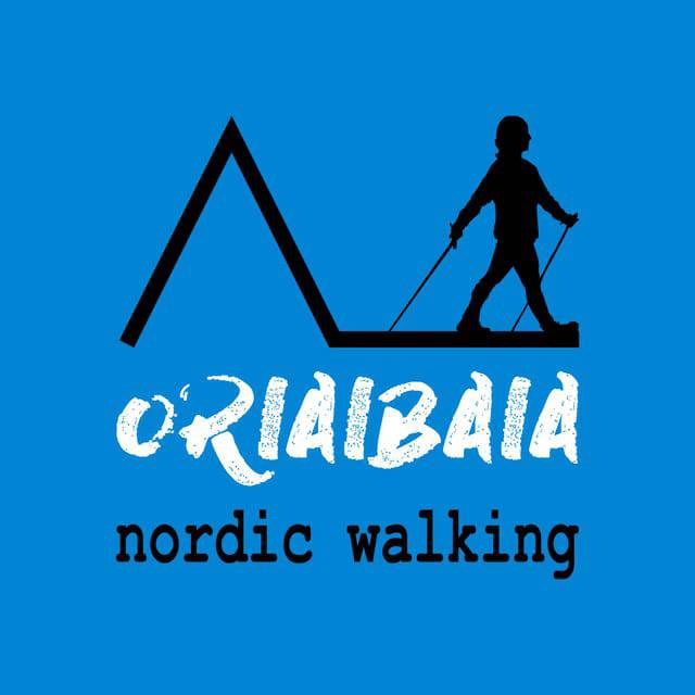 Oria Ibaia Nordic Walking elkartea logotipoa