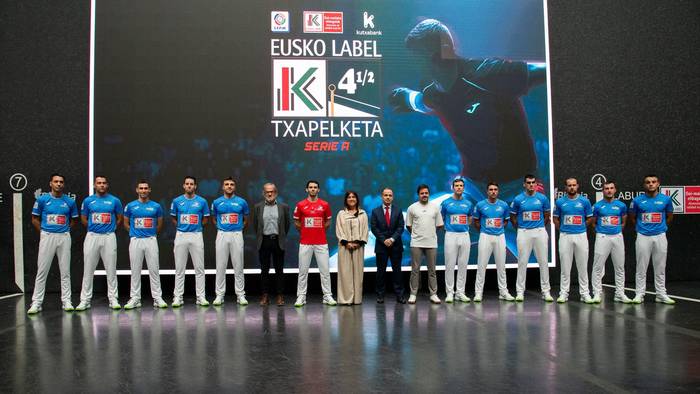 Eskualdeko lau pilotari Lau eta Erdiko Txapelketan