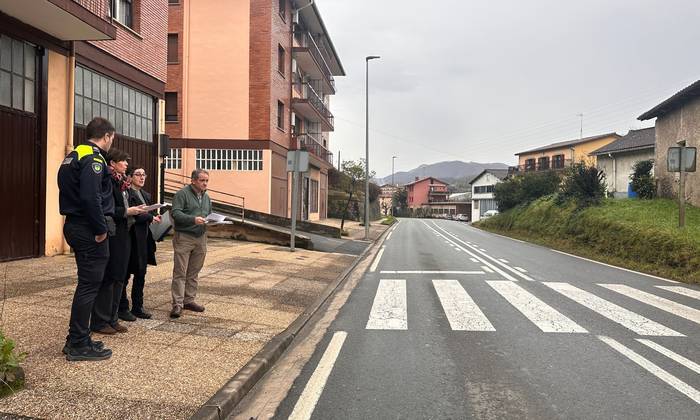 Segurtasuna bermatzeko esku hartzeak egingo dituzte bideetan