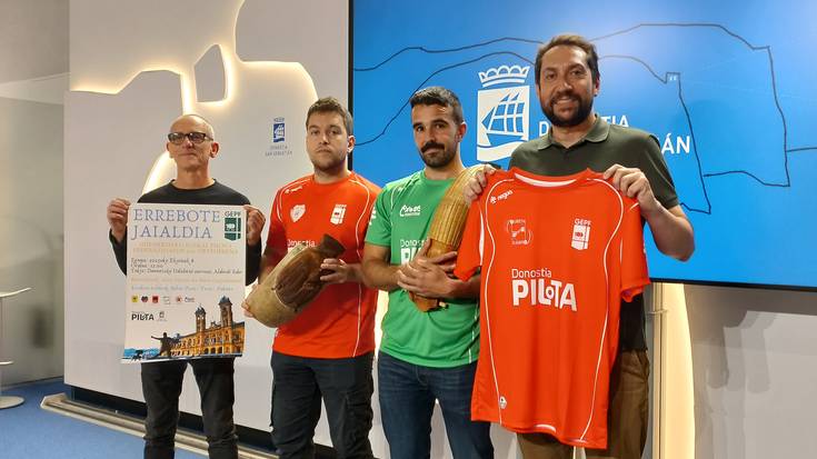 Errebote Jaialdi ikusgarria, igande goizean, Donostiako Alderdi Ederren