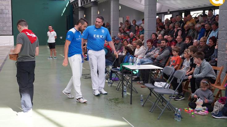 Mikel Goñi eta Oinatz Bengoetxea, San Martin Egunean