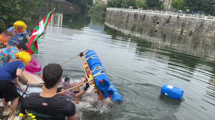 Oria ibaira eraman dute jai giroa baltsa jaitsieran