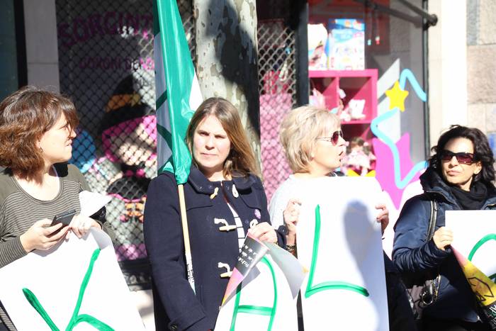 Garbitzaileak protestan, ELA 27 1550232990733