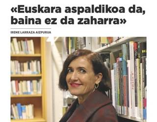 Inprenta arazo bat dela eta, Astekariak akatsa du