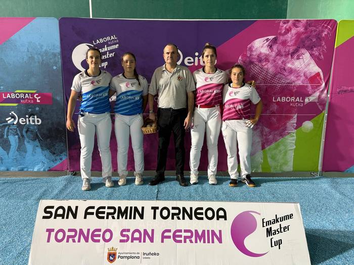 San Fermin Torneoko finalerdietan izango da Itxaso Erasun