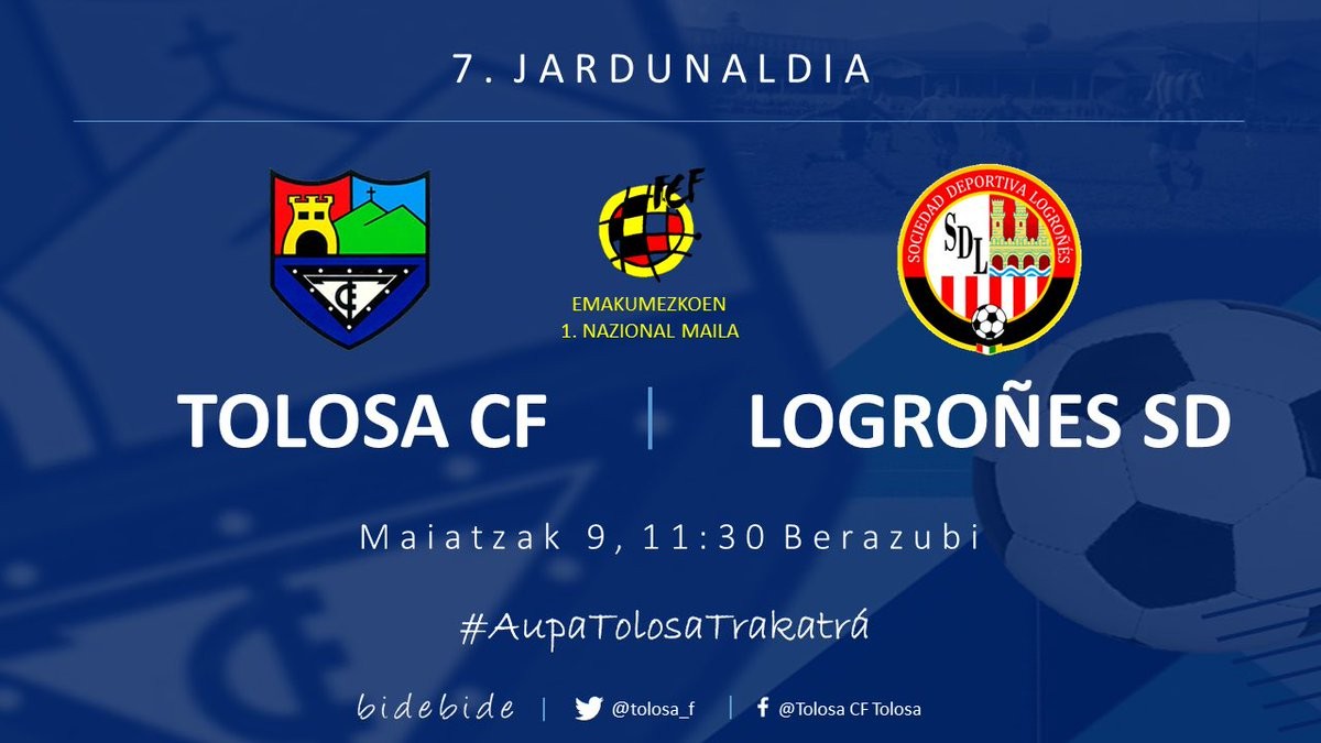 TOLOSA CF - LOGROÑES SD