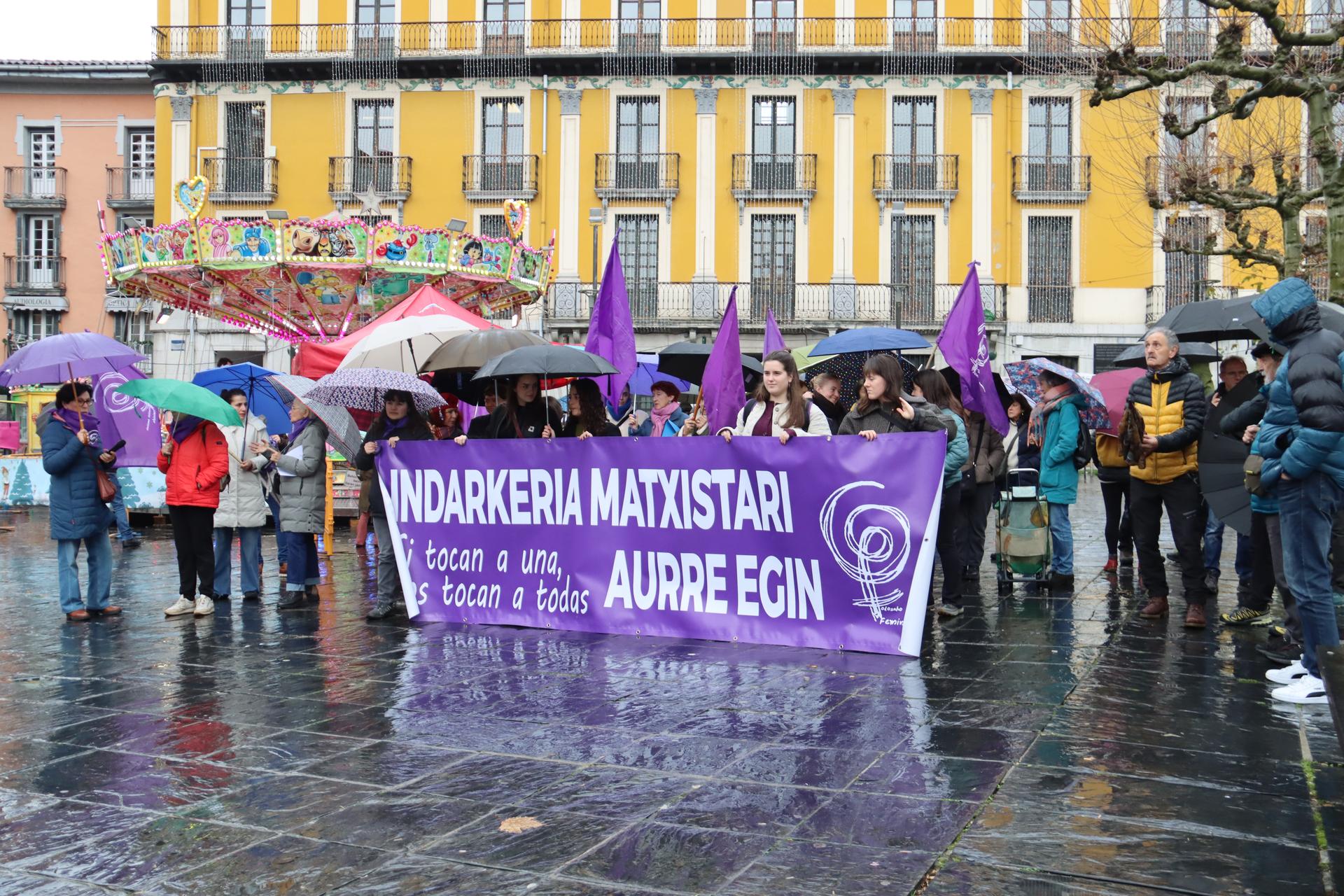 Barakaldoko erailketa matxista salatu dute Tolosan