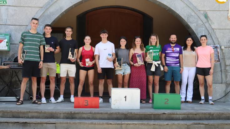 Hodei Gil eta Natalia Navascues izan dira azkarrenak Zazpibide Trail mendi lasterketan
