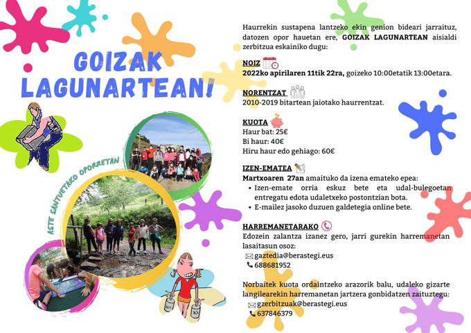 Goizak lagunartean