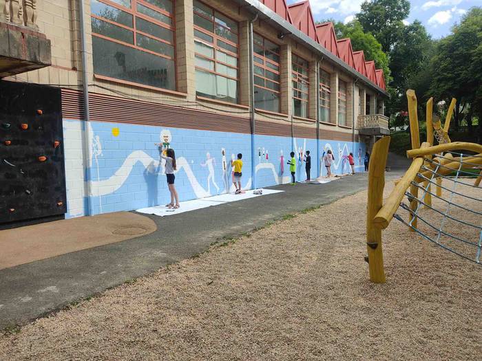 Ikaztegieta, mural margoketa 46 1654855839589