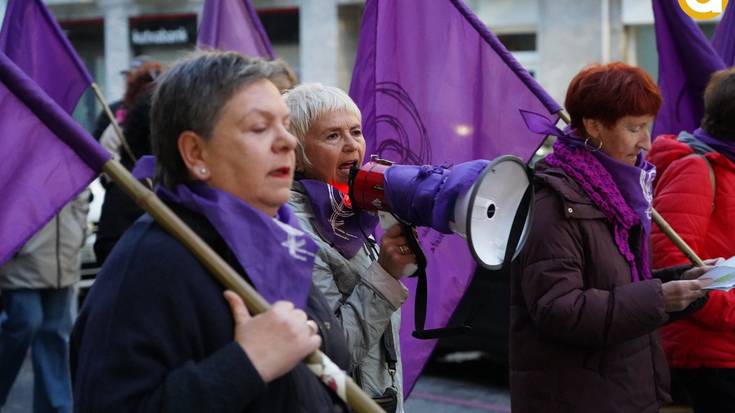 Feminismotik eraikitako mundu berri bat nahi dutela aldarrikatu dute