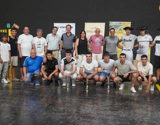 Sergio Santesteban, Unax Ramirez eta Iker Egiguren txapeldun Amezketako buruz burukoan