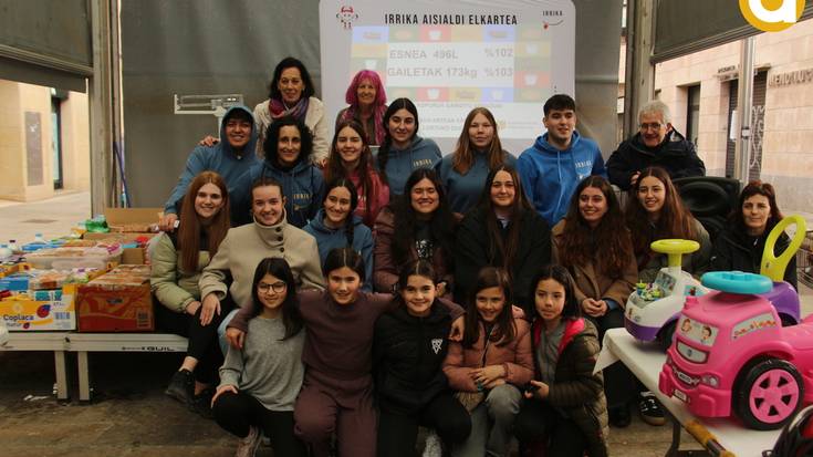 Gainditu dute erronka Elkartasun Azokan