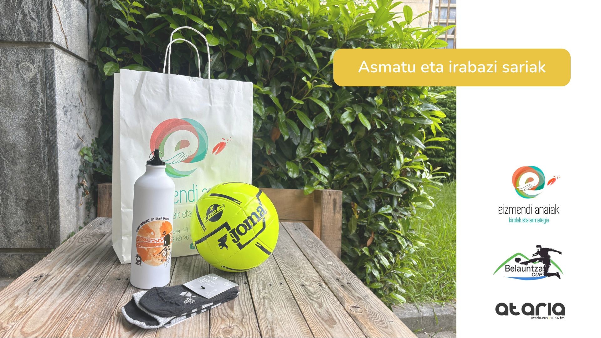 Asmatu nork irabaziko duen Belauntza Cup txapelketa eta irabazi sariak