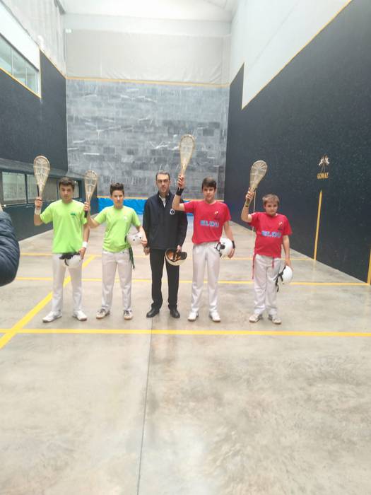 Iturbe-Itoitz  Gipuzkoako   xareko txapeldunak