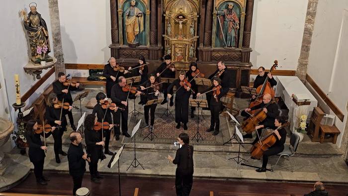 Arimaz Kamera orkestraren eta Ion Garmendia ibartarraren saioa, bihar