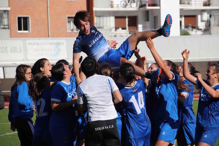 Tolosa CFeko emakumeak Bigar 21 1556479898697