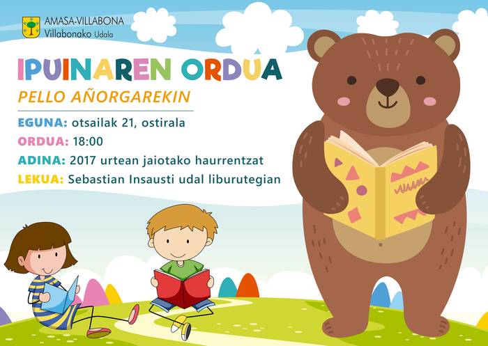 Ipuinaren ordua