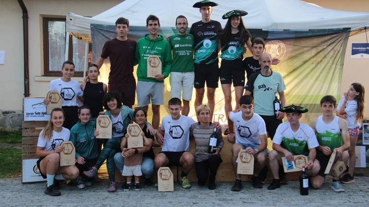 IX. Eltxotraileko irabazleak: Irati Larrañaga eta Amets Aranberri