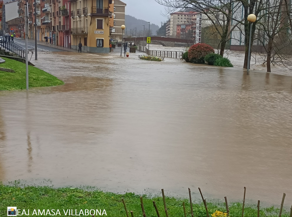 EAJren ustez Villabonako uholde arazoak konpontzeko udalak «propaganda gutxiago egin eta gehiago busti beharko du»