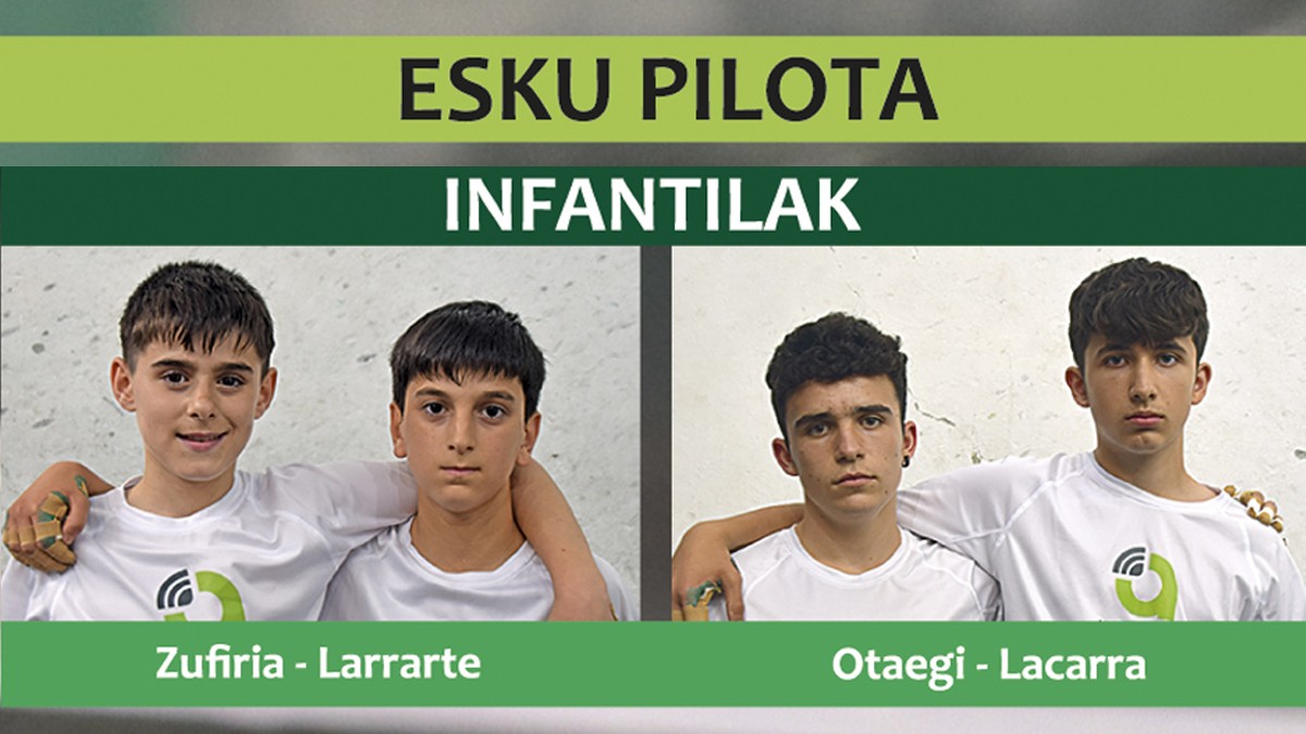 Infantilak, eskuz