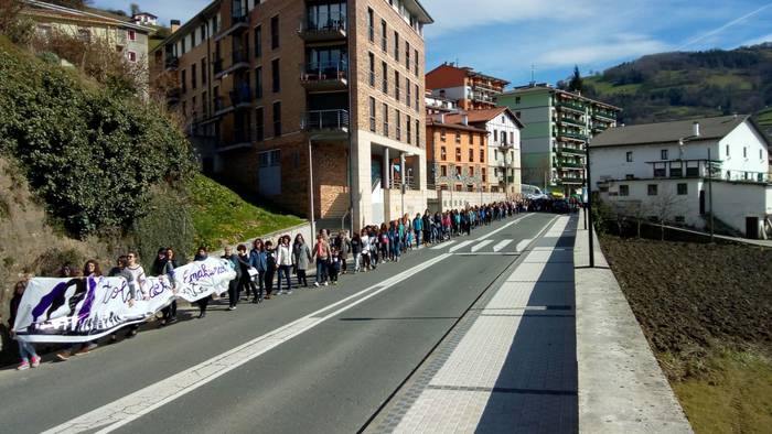 Ibarrako Udalak arrakastatsutzat jo du Martxoaren 8ko mobilizazioa 