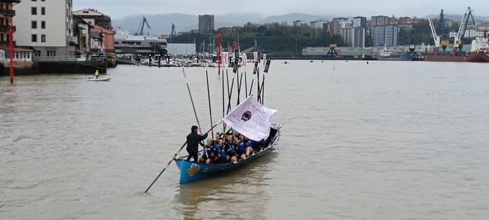 Tolosaldeak irabazi du XVII. San Pedroko Test Estropada