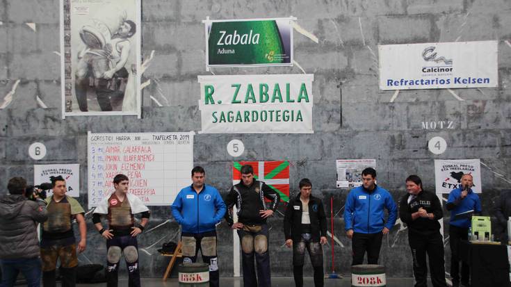 Aimar Irigoien garaile, Gorostidi harriaren txapelketan