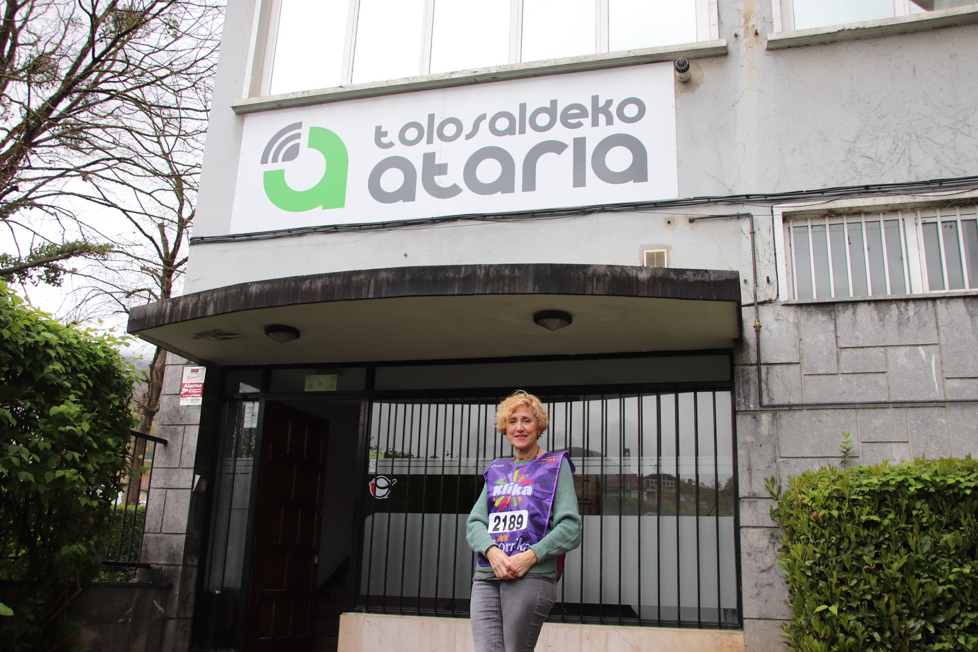 Flori Martinez atarikide alegiarrari tokatu zaio lekukoa