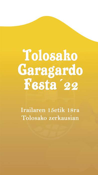 Tolosako Garagardo Festa 2022