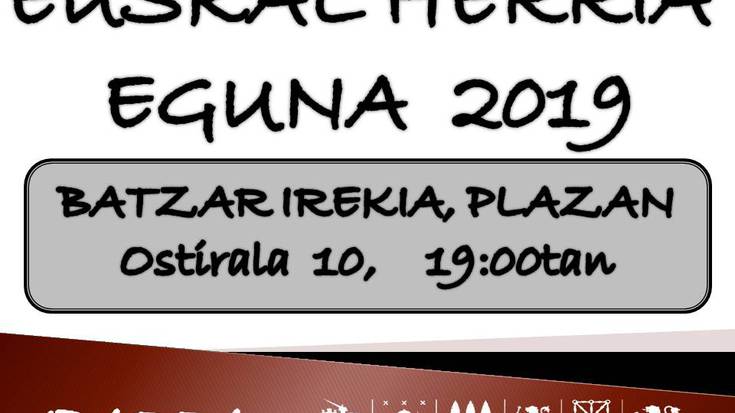 Euskal Herria egunaren harira, batzar irekia, bihar, Ibarran