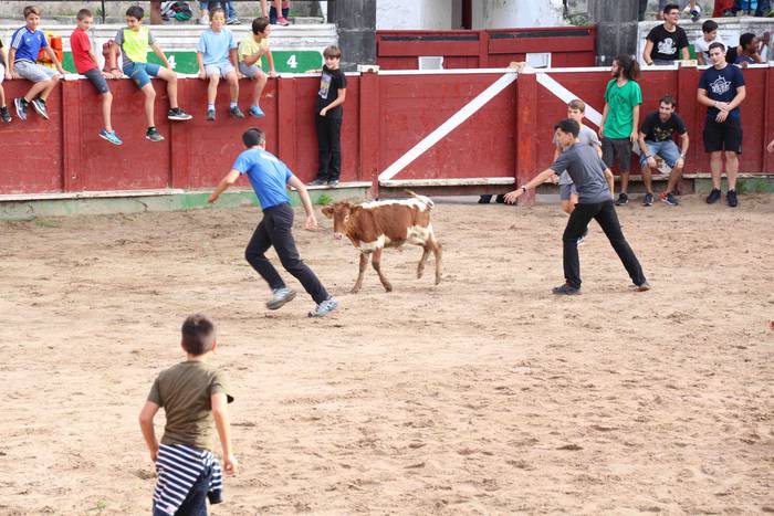 Zezen plaza hartu dute umeek 23 1539360720584