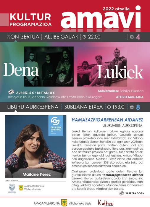 Otsaileko kultur agenda argitaratu du Udalak