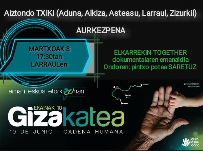 ELKARREKIN TOGETHER DOKUMENTALA LARRAULEN