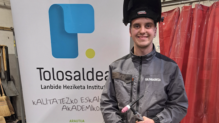 Tolosaldea Lanbide Heziketa Institutuko ikasle ohi Jon Arozena Shangain