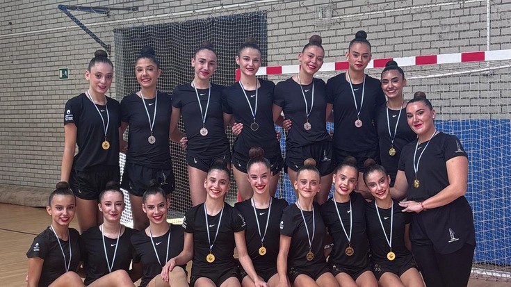 Hasiera bikaina eta domina uzta, Tolosa CFko gimnastentzat