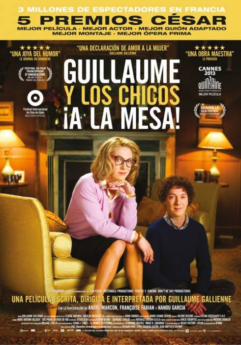 'Guillaume y los chicos, ¡A la mesa!' filma