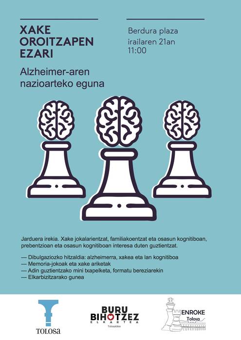 Alzheimerraren Nazioarteko Eguna