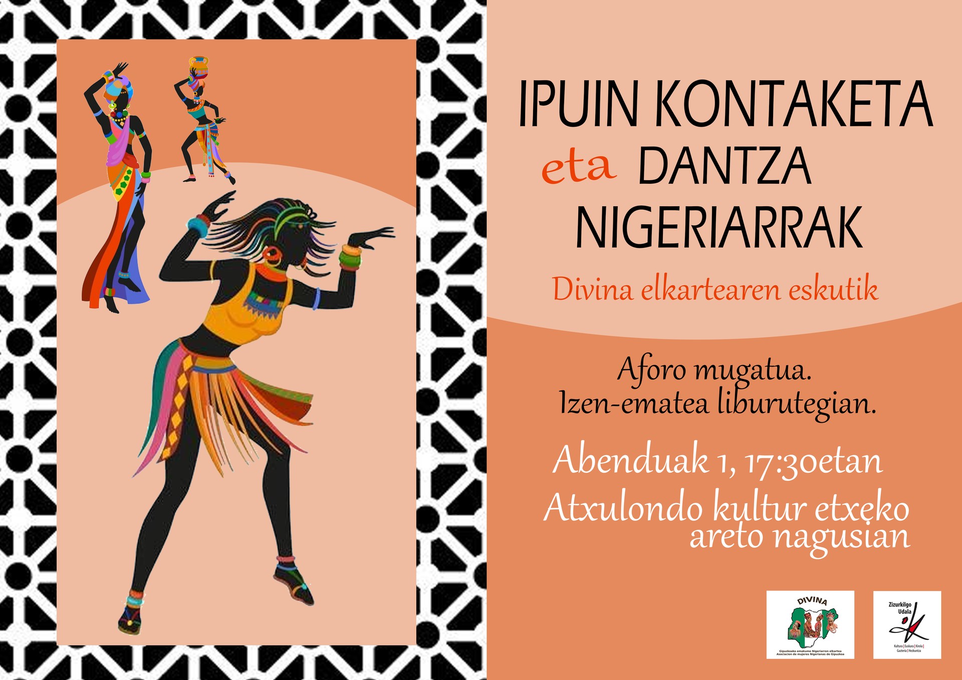 Nigeriako dantzak eta ipuin-kontaketa, asteartean